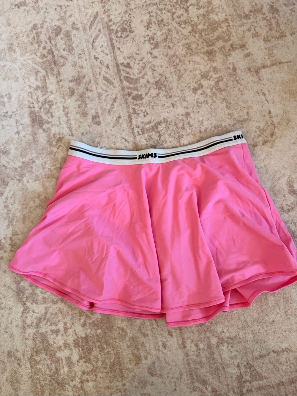 SKIMS Pink Tennis Skirt (M) with Matching Bodysuit (S) - Picture 3 of 5